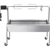 vidaXL Draaispit barbecue met elektrische motor