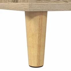 vidaXL Draaitafelstand Sonoma Eiken 47 x 39,5 x 74,5 cm Bewerkt hout