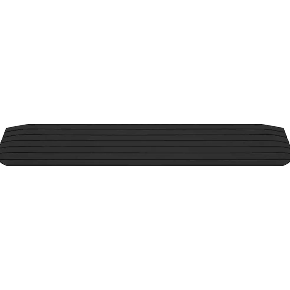 vidaXL Drempelhulp 110x21x2,5 cm rubber