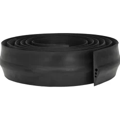 vidaXL Drempelprofiel voor garagedeur Zwart 75 x 12 mm 1 m EPDM-rubber