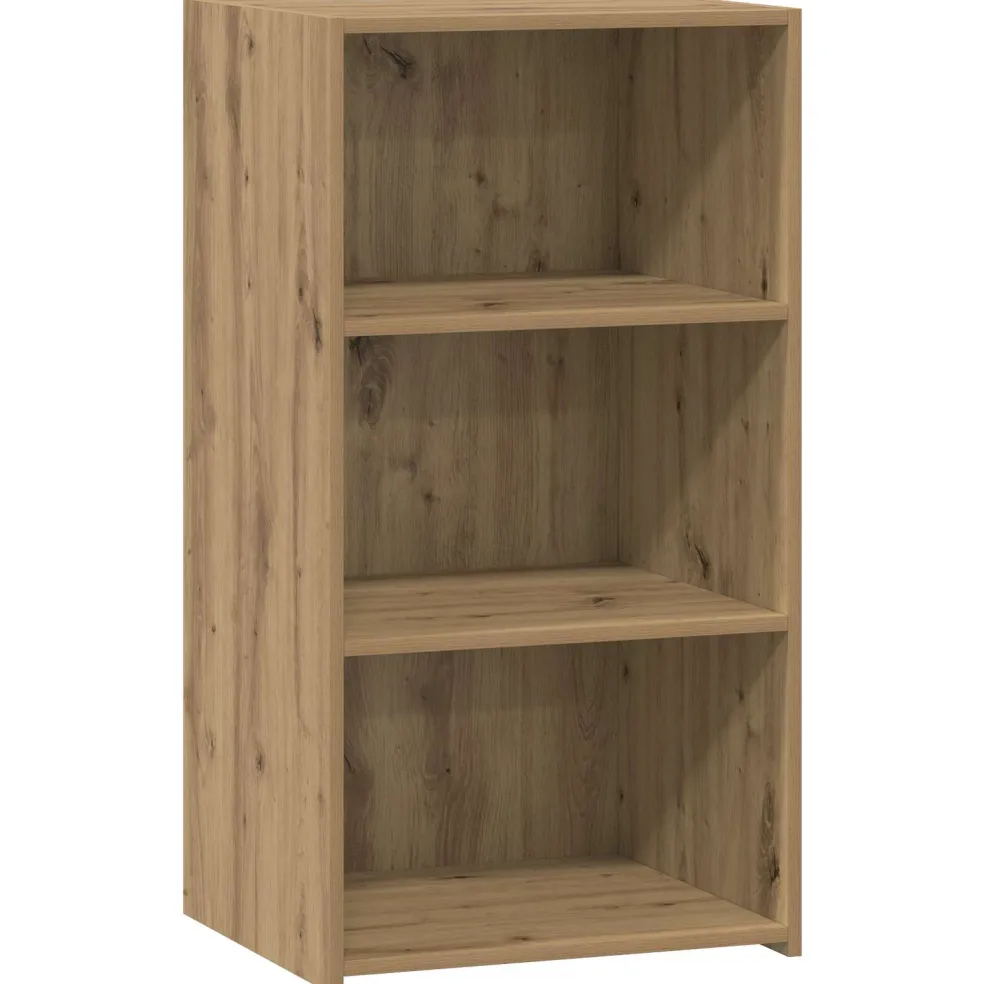 vidaXL Dressoir Artisanaal eiken 50 x 41 x 93 cm Bewerkt hout