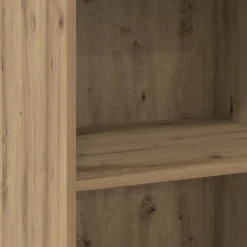 vidaXL Dressoir Artisanaal eiken 50 x 41 x 93 cm Bewerkt hout