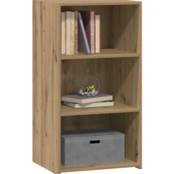 vidaXL Dressoir Artisanaal eiken 50 x 41 x 93 cm Bewerkt hout