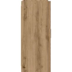 vidaXL Dressoir Artisanaal eiken 98,5 x 33 x 80 cm Bewerkt hout