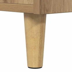 vidaXL Dressoir Artisan Eiken 34,5 x 34 x 90 cm Bewerkt hout