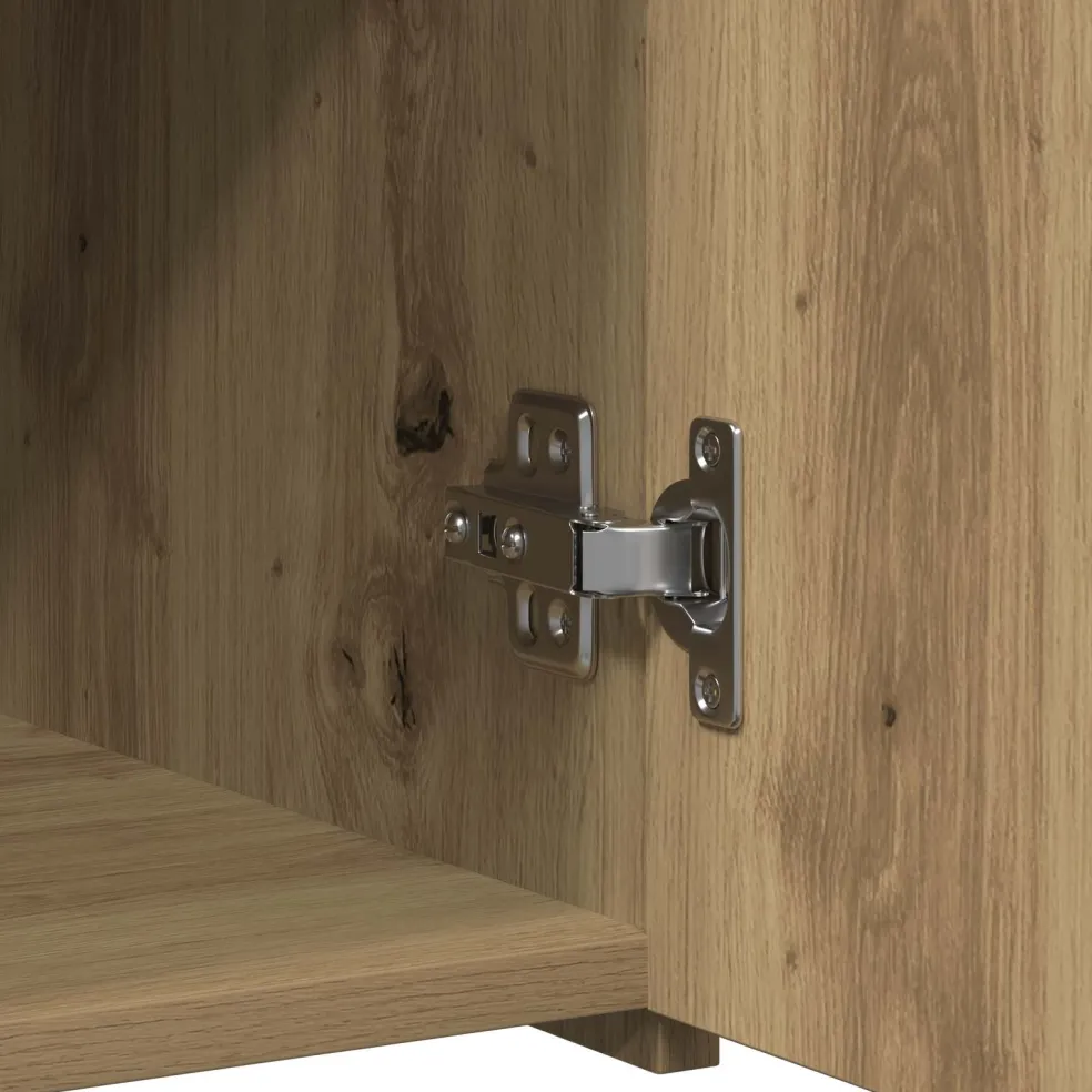 vidaXL Dressoir Artisan Eiken 50 x 42,5 x 93 cm