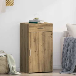 vidaXL Dressoir Artisan Eiken 50 x 42,5 x 93 cm