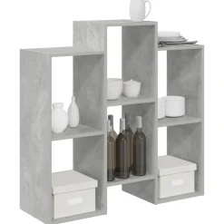 vidaXL Dressoir Beton Grijs 90 x 30 x 90 cm