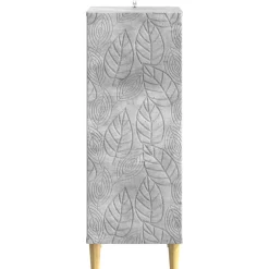 vidaXL Dressoir Betongrijs 33 x 34,5 x 90 cm Bewerkt hout