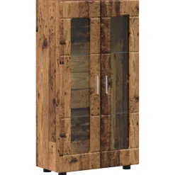 vidaXL Dressoir FLORIN 55,5 x 29 x 100 cm Oudhout Bewerkt hout