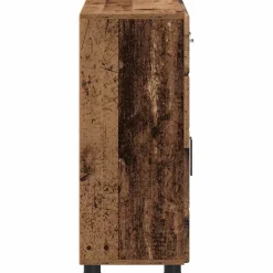 vidaXL Dressoir FLORIN 88,5 x 30,5 x 73 cm Oudhout Bewerkt hout