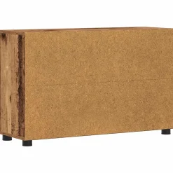 vidaXL Dressoir FLORIN 88,5 x 30,5 x 55,5 cm Oudhout Bewerkt hout