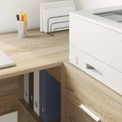 vidaXL Dressoir met lade Sonoma Eiken 38 x 34 x 75 cm