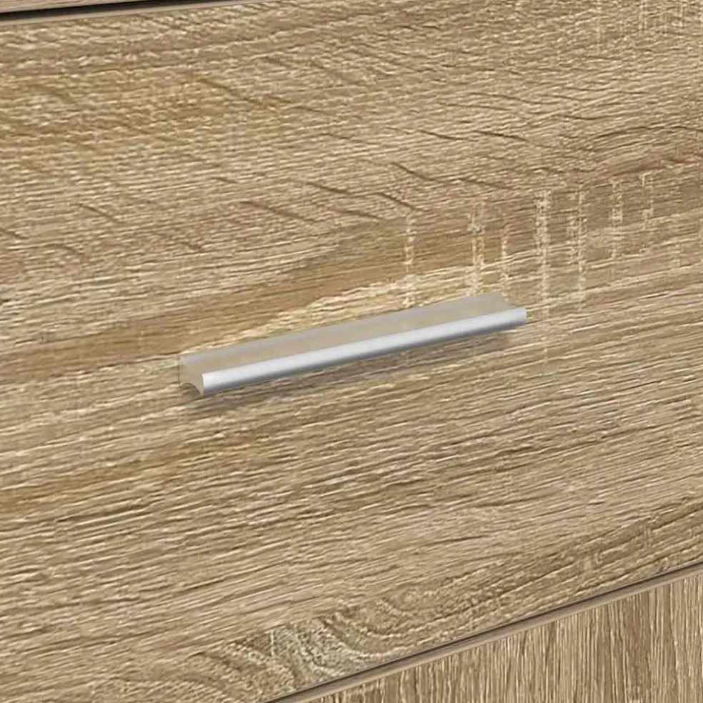 vidaXL Dressoir met lade Sonoma Eiken 38 x 34 x 75 cm