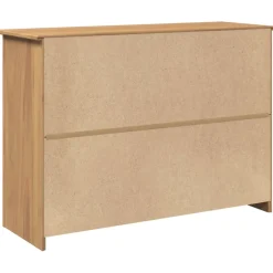 vidaXL Dressoir met lades Panama 112x40x80 cm massief grenenhout