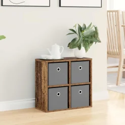 vidaXL Dressoir Oudhout 49,5 x 22 x 47 cm