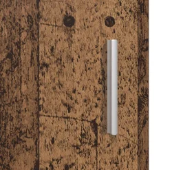 vidaXL Dressoir Oud hout 40 x 36 x 80 cm Bewerkt hout