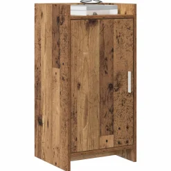 vidaXL Dressoir Oud hout 40 x 36 x 80 cm Bewerkt hout