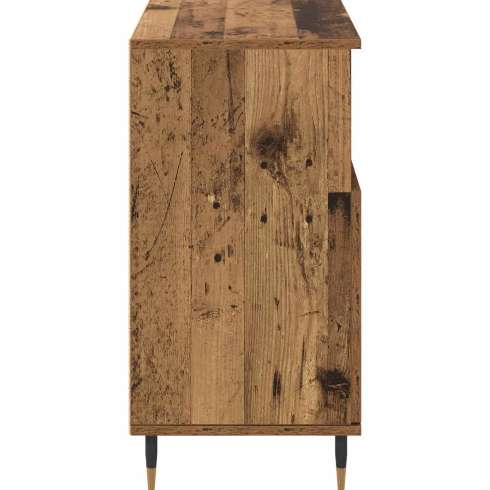 vidaXL Dressoirs 3 st Oudhout