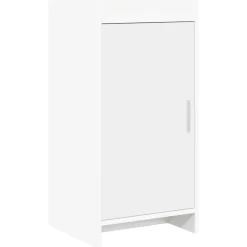 vidaXL Dressoir Wit 40 x 36 x 80 cm Bewerkt hout