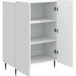 vidaXL Dressoir Wit 66 x 34,5 x 92 cm Bewerkt hout
