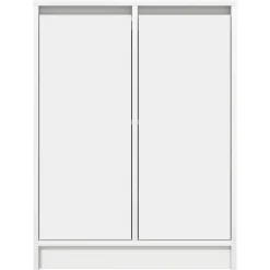 vidaXL Dressoir 57x34x76 cm bewerkt hout wit