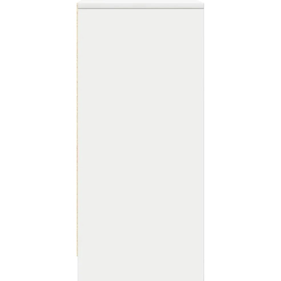 vidaXL Dressoir 57x34x76 cm bewerkt hout wit