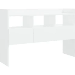 vidaXL Dressoir 105x30x70 cm bewerkt hout wit