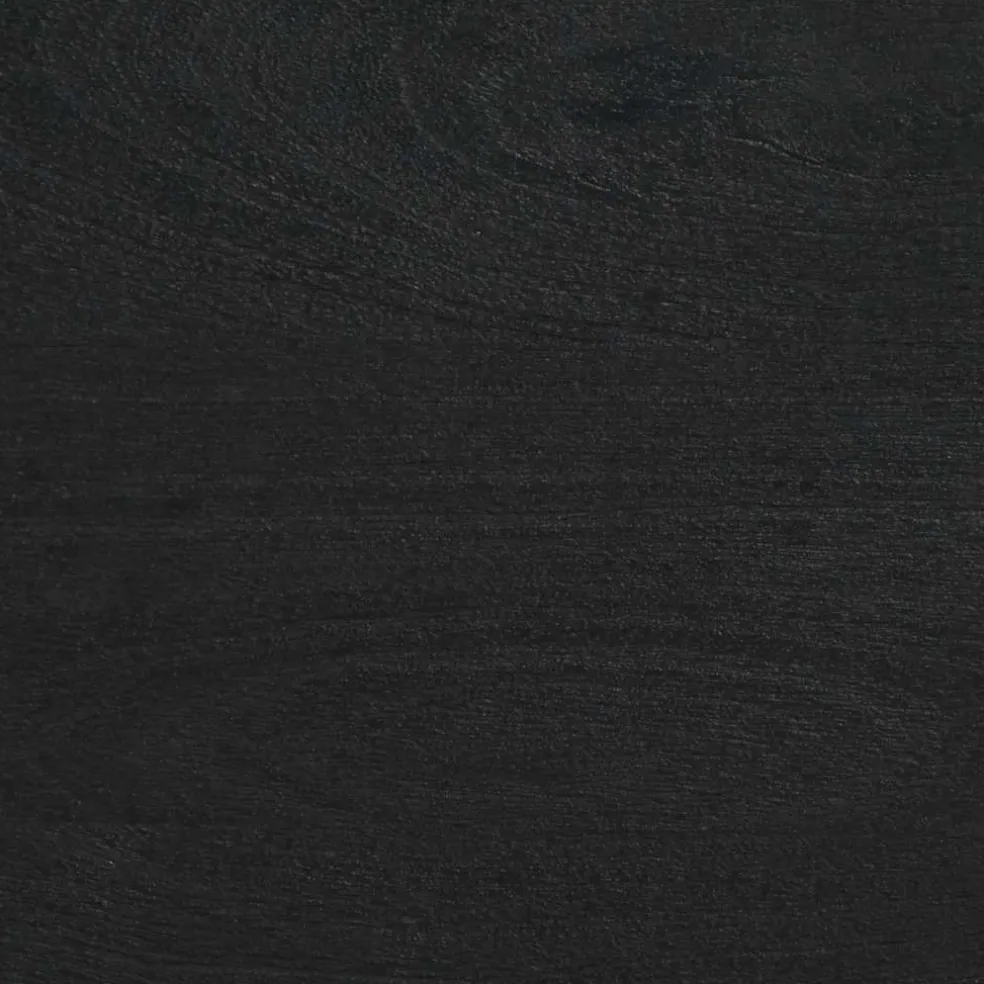 vidaXL Dressoir 60x33x75 cm bewerkt hout zwart