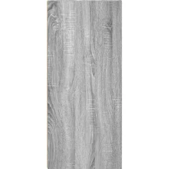 vidaXL Dressoir 30x41x93 cm bewerkt hout grijs sonoma eikenkleurig