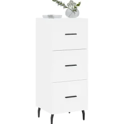 vidaXL Dressoir 102x35x70 cm bewerkt hout artisanaal eikenkleurig
