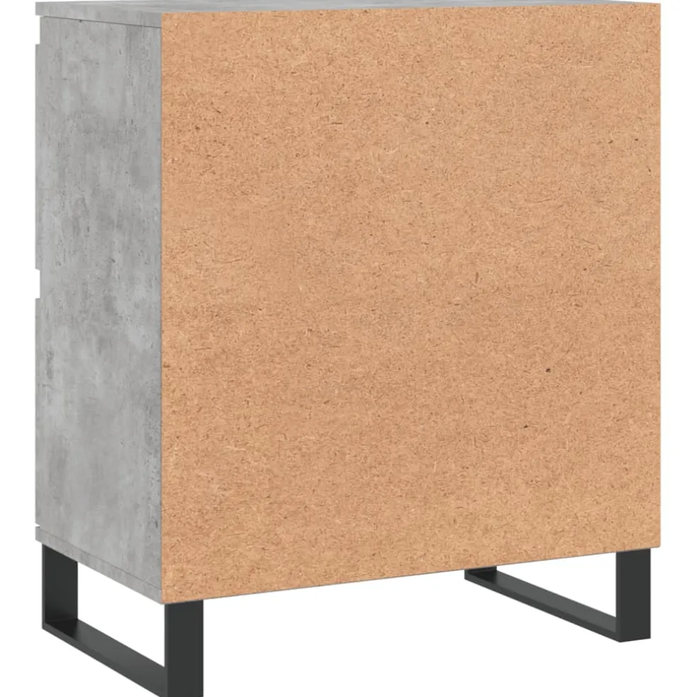 vidaXL Dressoir 60x35x76 cm bewerkt hout wit