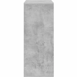 vidaXL Dressoir 30x30x70 cm bewerkt hout gerookt eikenkleurig