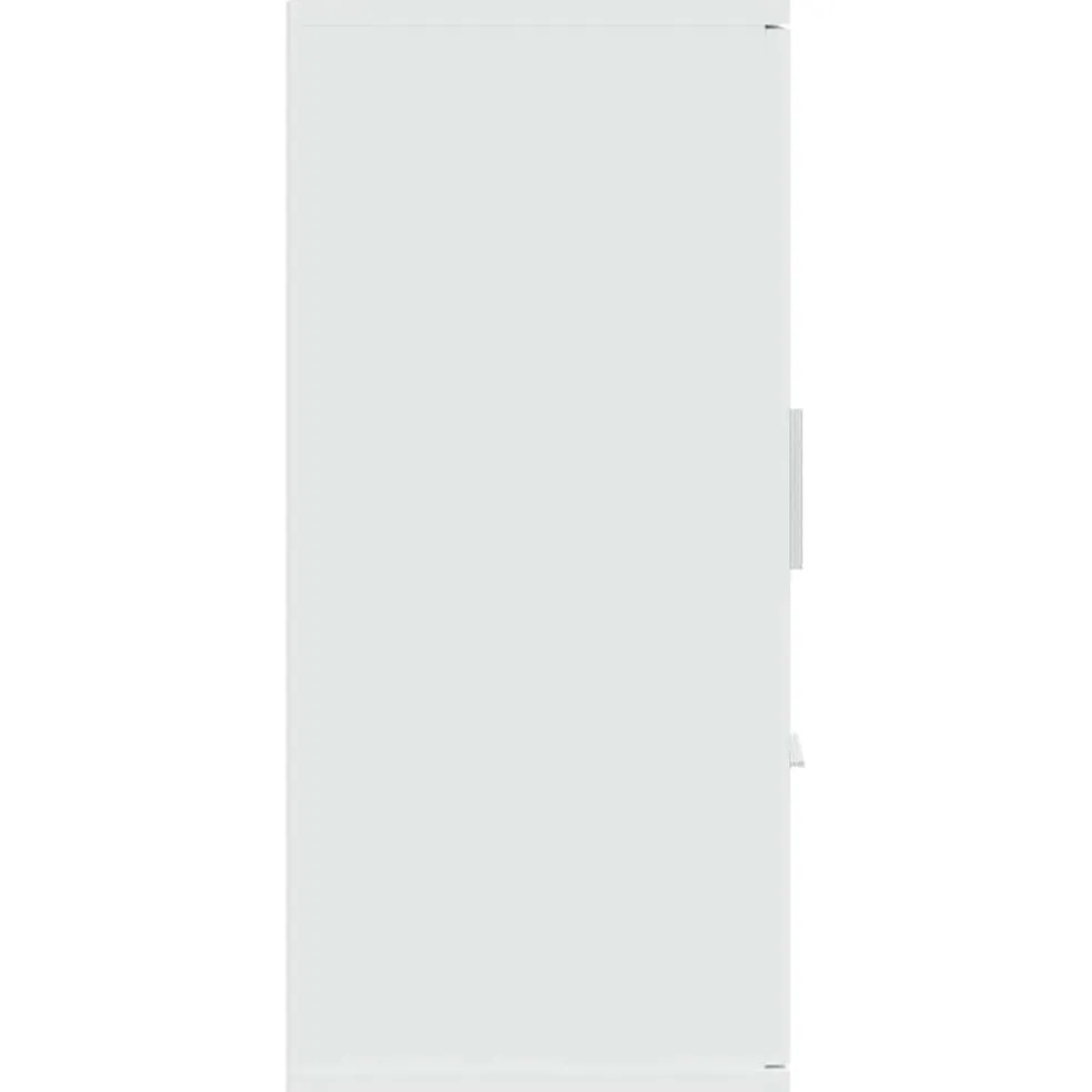 vidaXL Dressoir 91x29,5x65 cm bewerkt hout wit