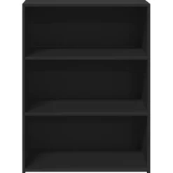 vidaXL Dressoir 70x41x93 cm bewerkt hout zwart