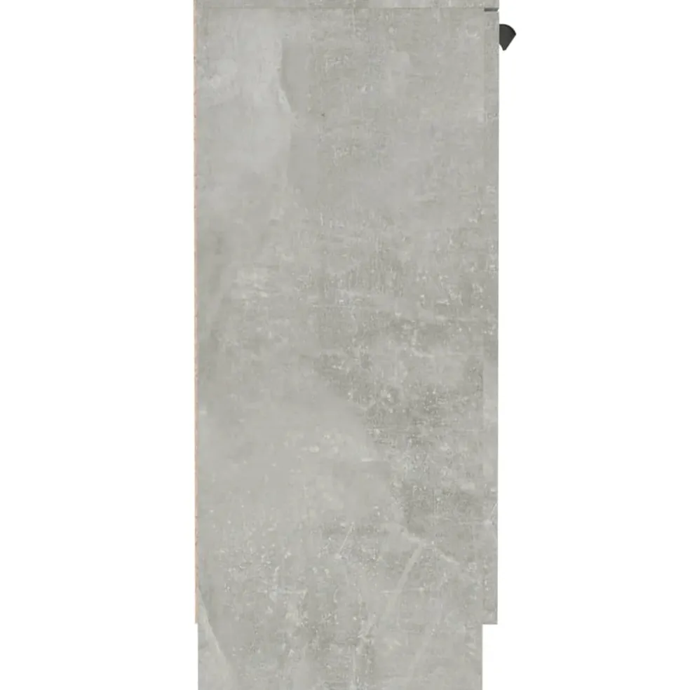 vidaXL Dressoir 60x30x70 cm bewerkt hout betongrijs