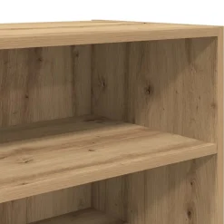 vidaXL Dressoir 103,5x35x70 cm bewerkt hout artisanaal eikenkleurig