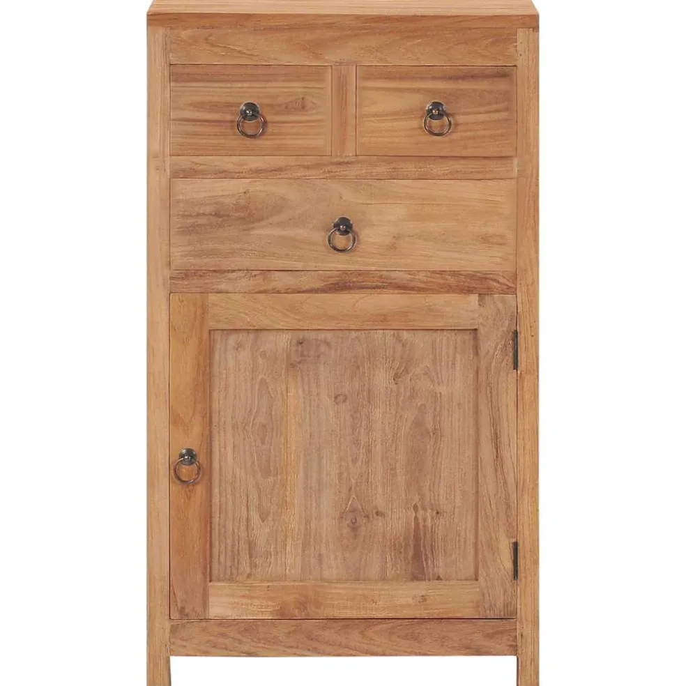 vidaXL Dressoir 50x30x90 cm massief teakhout