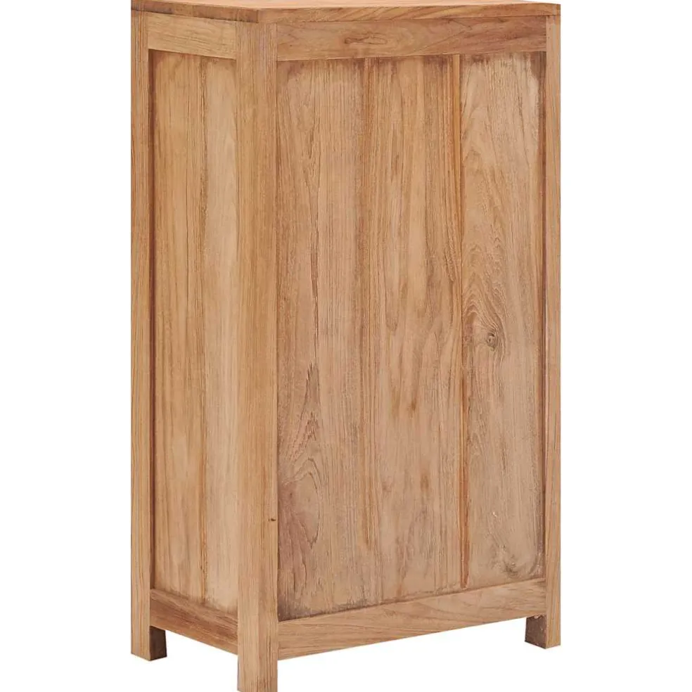 vidaXL Dressoir 50x30x90 cm massief teakhout