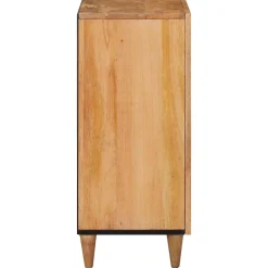 vidaXL Dressoir 60 x 33 x 75 cm Massief Mango Hout Naturel