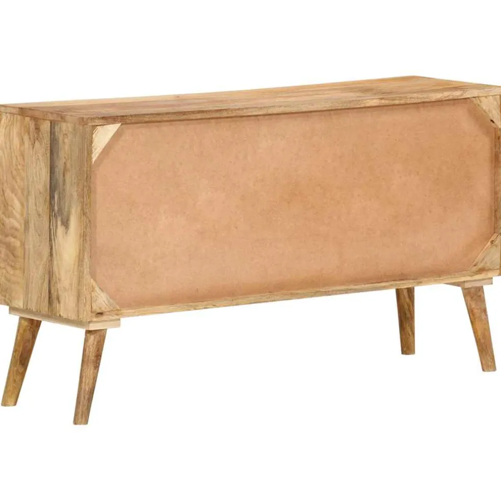 vidaXL Dressoir 110x30x60 cm massief mangohout