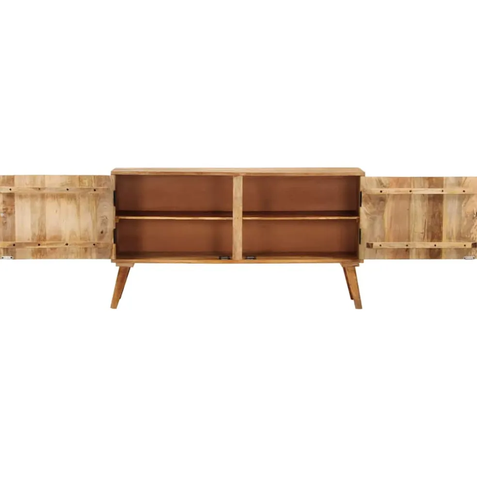 vidaXL Dressoir 110x30x60 cm massief mangohout