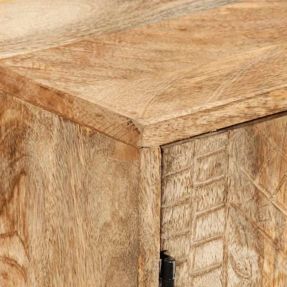 vidaXL Dressoir 110x30x60 cm massief mangohout