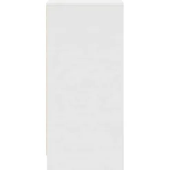 vidaXL Dressoir 29,5x34x76 cm spaanplaat wit