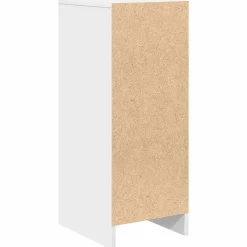 vidaXL Dressoir 29,5x34x76 cm spaanplaat wit