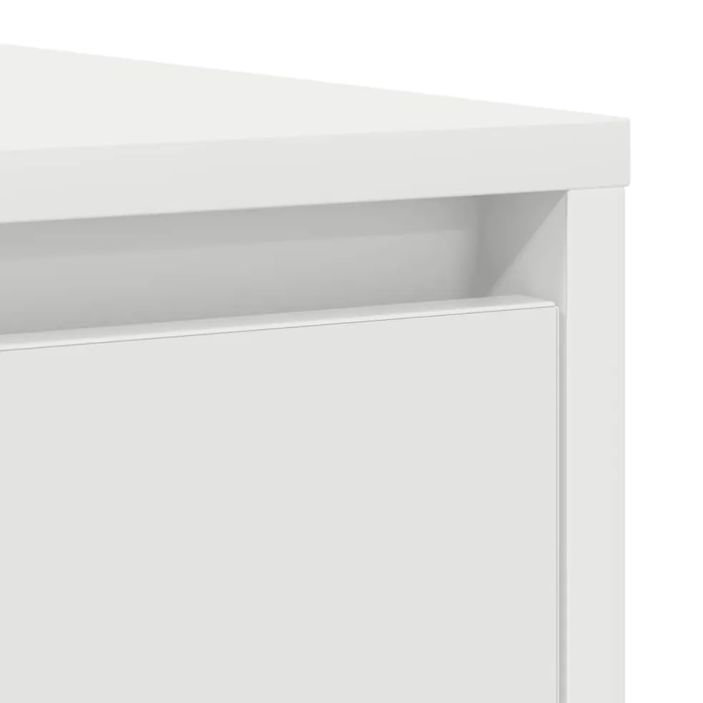 vidaXL Dressoir 29,5x34x76 cm spaanplaat wit