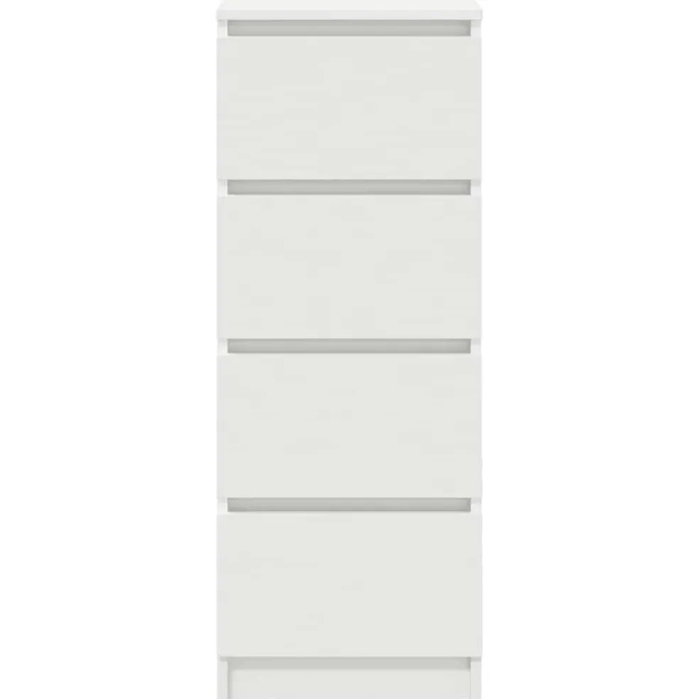 vidaXL Dressoir 37,5x35x99 cm spaanplaat wit