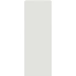 vidaXL Dressoir 67x39x107 cm staal wit