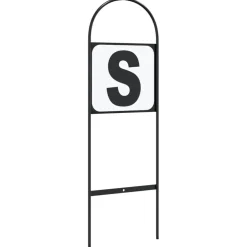 vidaXL Dressuurletters 4 st staal