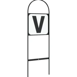 vidaXL Dressuurletters 4 st staal